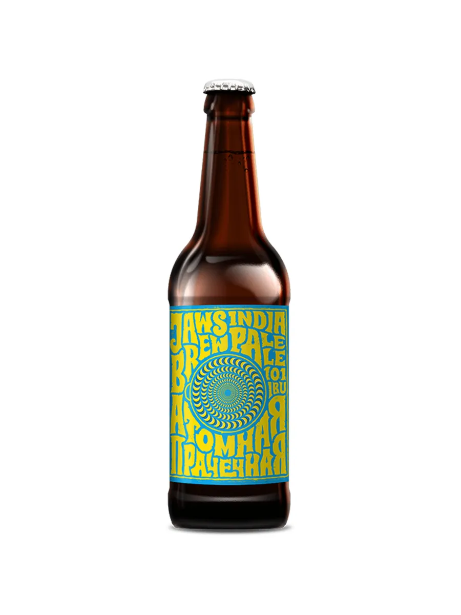 Пиво Атомная Прачечная IPA светлое 0,5 л