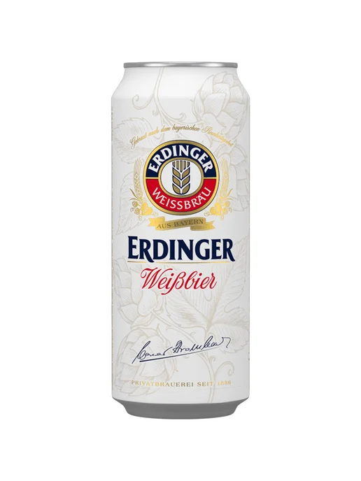 Weiss-berg Пиво Erdinger Weissbier светлое 0,5 л ж б, 0,5 л