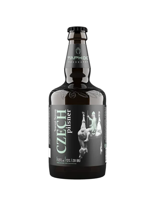 Таркос Пиво Czech Pilsner светлое 0,45 л, 0,45 л