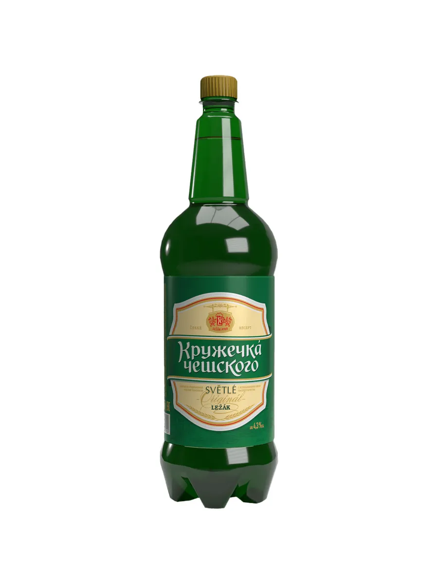 Пиво светлое 1,25 л ПЭТ