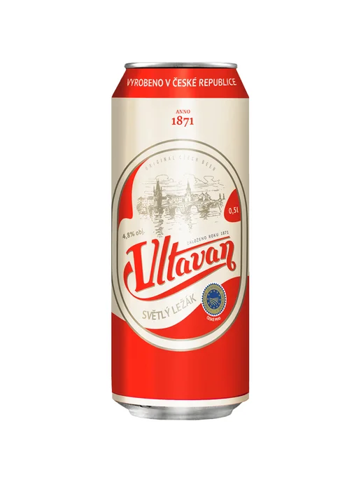 Пиво Vlatvan светлое 0,5 л ж б, 0,5 л