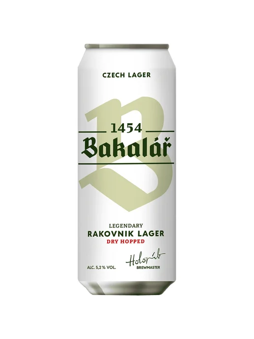 Пиво Bakalar Za Studena Chmeleny светлое 0,5 л ж б, 500 мл