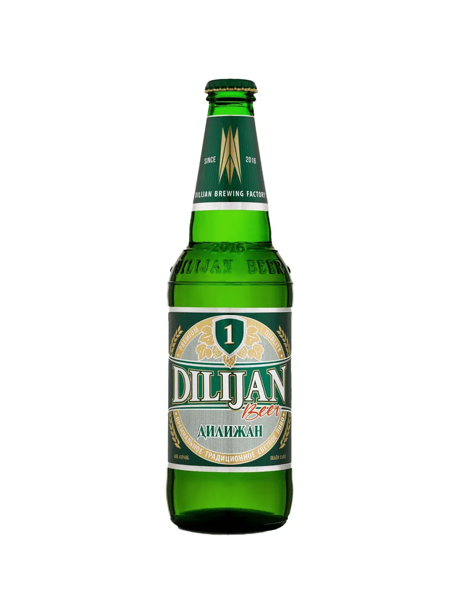 Пиво Dilijan №1 традиционное светлое 0,45 л
