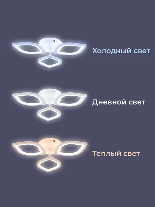 Homsly Светильник потолочный, ACL_004, 52Вт, с ПДУ, 52 Вт, фото 6