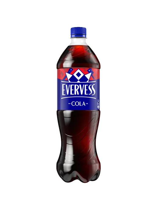 Evervess Напиток газированный Cola 1 л ПЭТ, 1 л