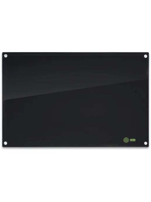 CACTUS Демонстрационная доска CS-GBD-65X100-BK-TM стекл, черный