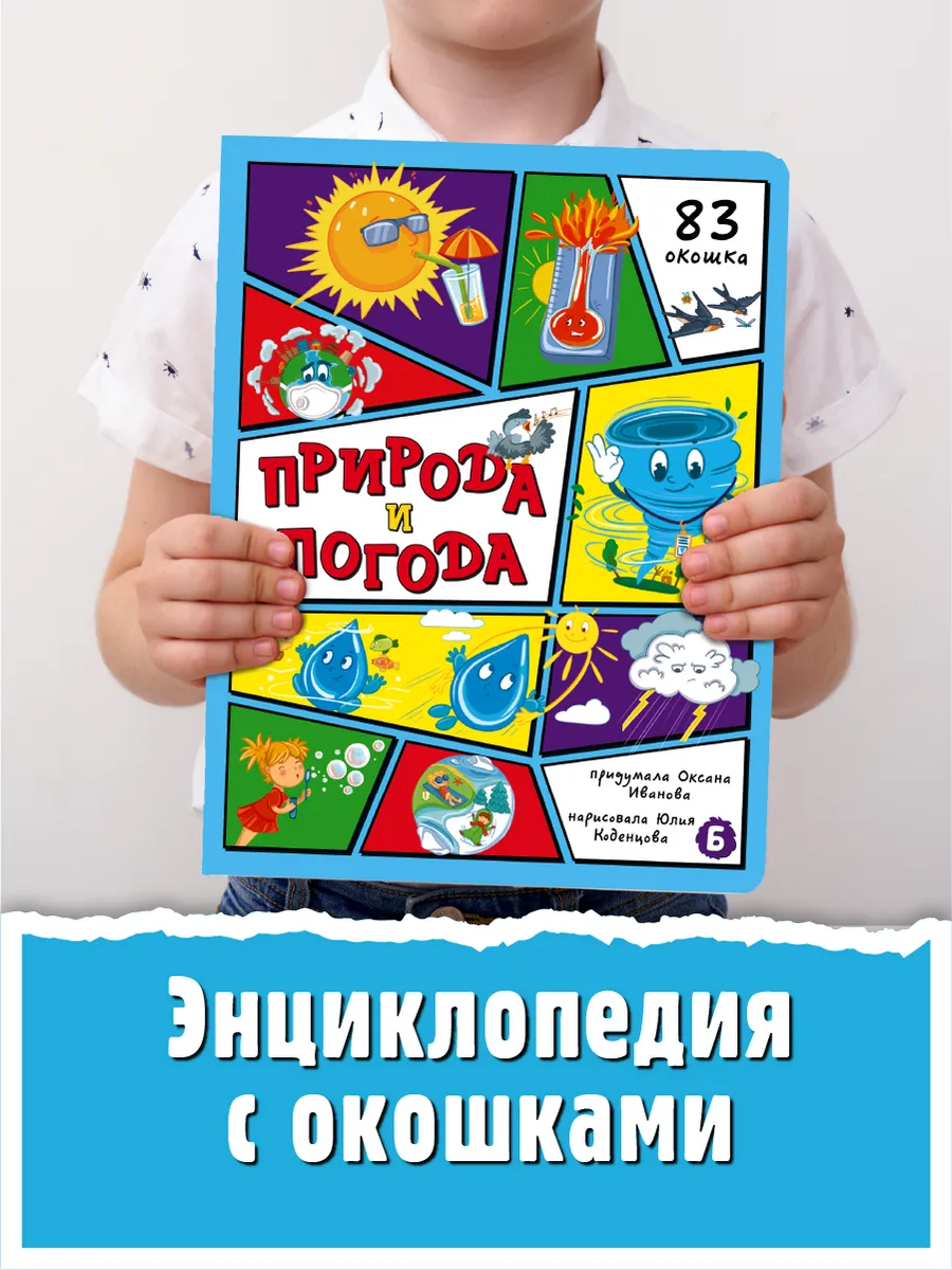 Книга детская энциклопедия с окошками Виммельбух