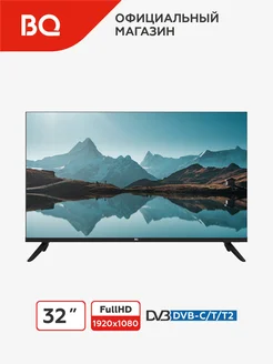 Телевизор 32FNF01B Черный HD 32" BQ 291236154 купить за 13 284 ₽ в интернет-магазине Wildberries