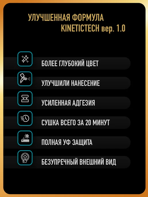 HOTZ Автомобильная краска Magnetic Grey 1G3, 1 л. + Разбавитель, 1 л, фото 3