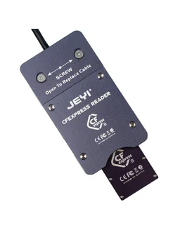 Адаптер CFexpress Type B для SSD m.2 NVMe + кардридер CFe JEYI 291309151 купить за 5 522 ₽ в интернет-магазине Wildberries