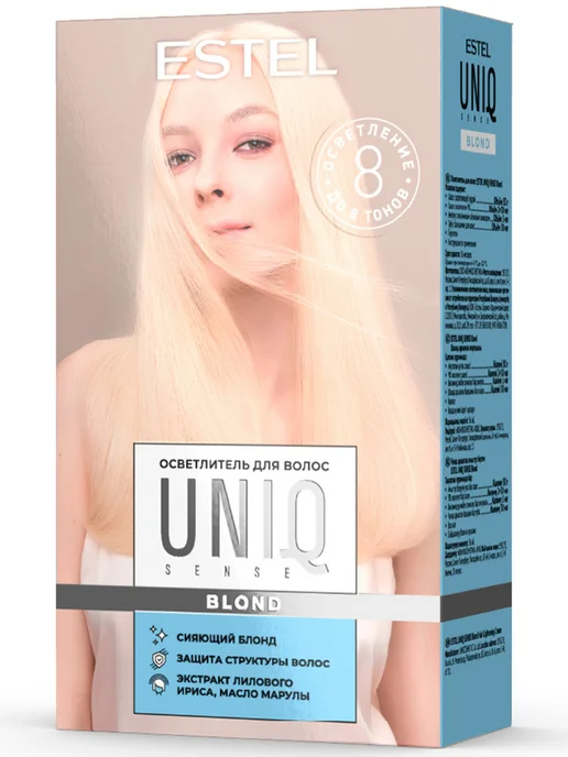 ESTEL Осветлитель для волос UNIQ SENSE BLOND и оксид 9%, вариант