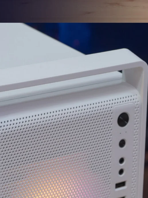 AeroCool Корпус игровой для ПК белый mATX CS-109, без БП, белый, фото 6