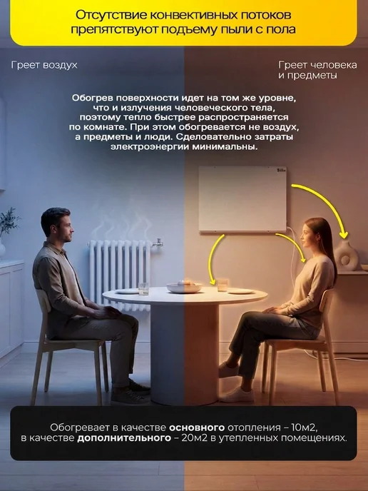 СТЕП Обогреватель 500 Вт инфракрасный, 500 Вт, фото 3