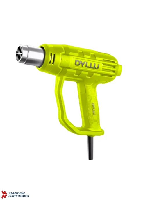 DYLLU Фен строительный (термовоздуходувка) DTHG1514, зеленый, фото 3