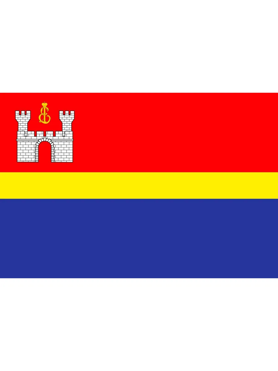 Флаг Калининградской области, Размер: 75х50 см.
