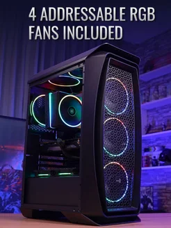 Корпус для ПК игровой ATX Aero One Eclipse, без БП AeroCool 291850484 купить за 10 793 ₽ в интернет-магазине Wildberries
