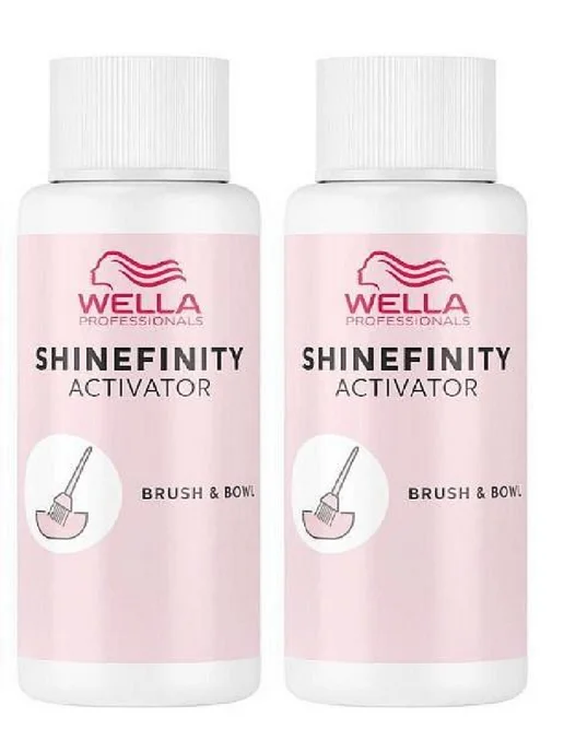 WELLA PROFESSIONALS SHINEFINITY Активатор для окрашивания кисточкой 2% 60 мл, 120 мл, фото 5