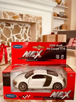 Модель "Audi R8 V10 2009" цвет в ассорт welly 291863606 купить за 498 ₽ в интернет-магазине Wildberries