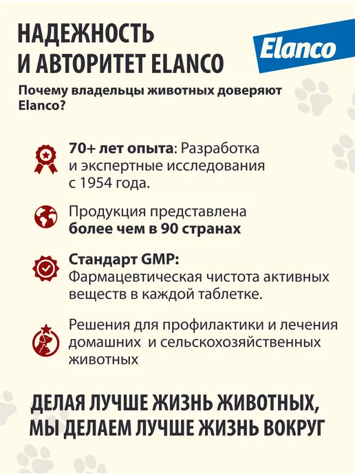 Elanco Адвокат капли от паразитов для собак от 10 до 25 кг, 1 пип, 25 кг, фото 6
