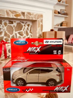 Модель "Hyundai Santa Fe", металл, цв. в ассорт welly 291970833 купить за 498 ₽ в интернет-магазине Wildberries