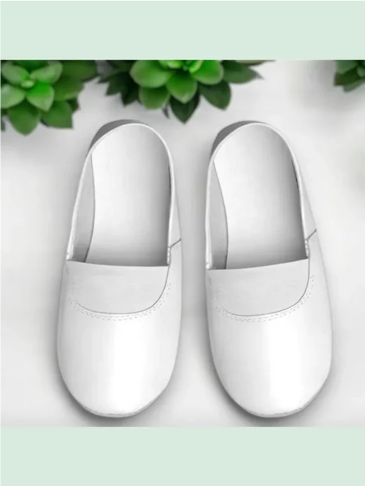 world of fashion чешки для девочка, белый, фото 2