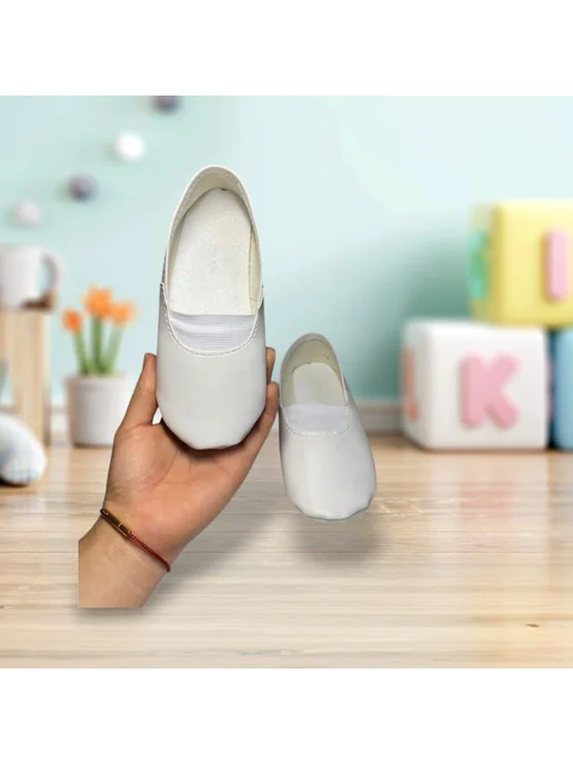 world of fashion чешки для девочка, белый, фото 4