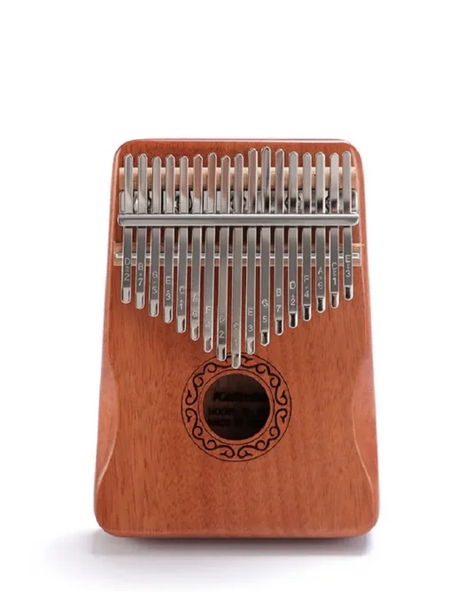 Kalimba Калимба 17 нот с чехлом настроенная, коричневый, фото 5