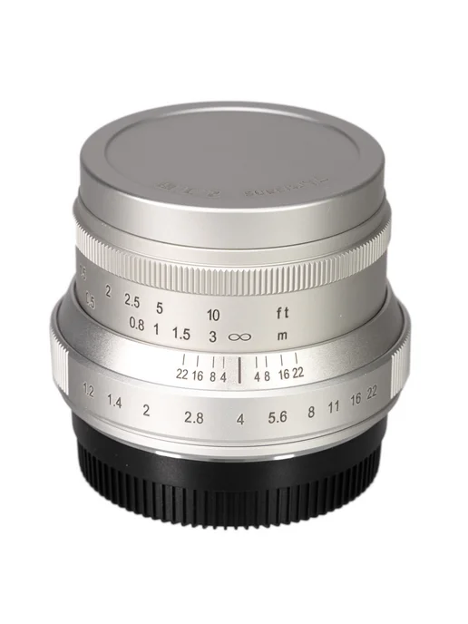 Нет бренда Объектив 7artisans 50 мм F1.2 для Sony E ZV-E10 Alpha 7 IV F, серебристый, фото 4