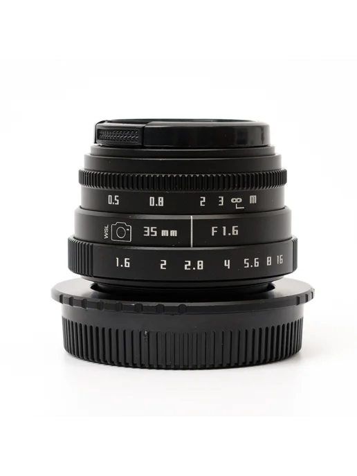 cctv Объектив 35mm F1.6 для камер APS-C с байонетом Sony E, черный, фото 3
