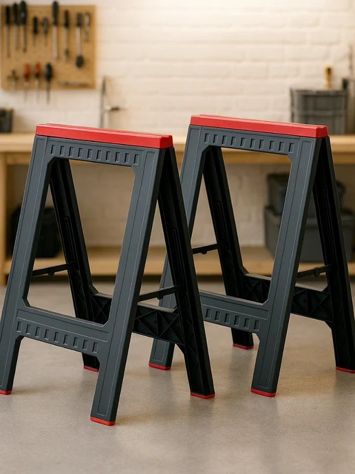 Kistenberg Складные столярные козлы, 2 шт, 2 шт, фото 3