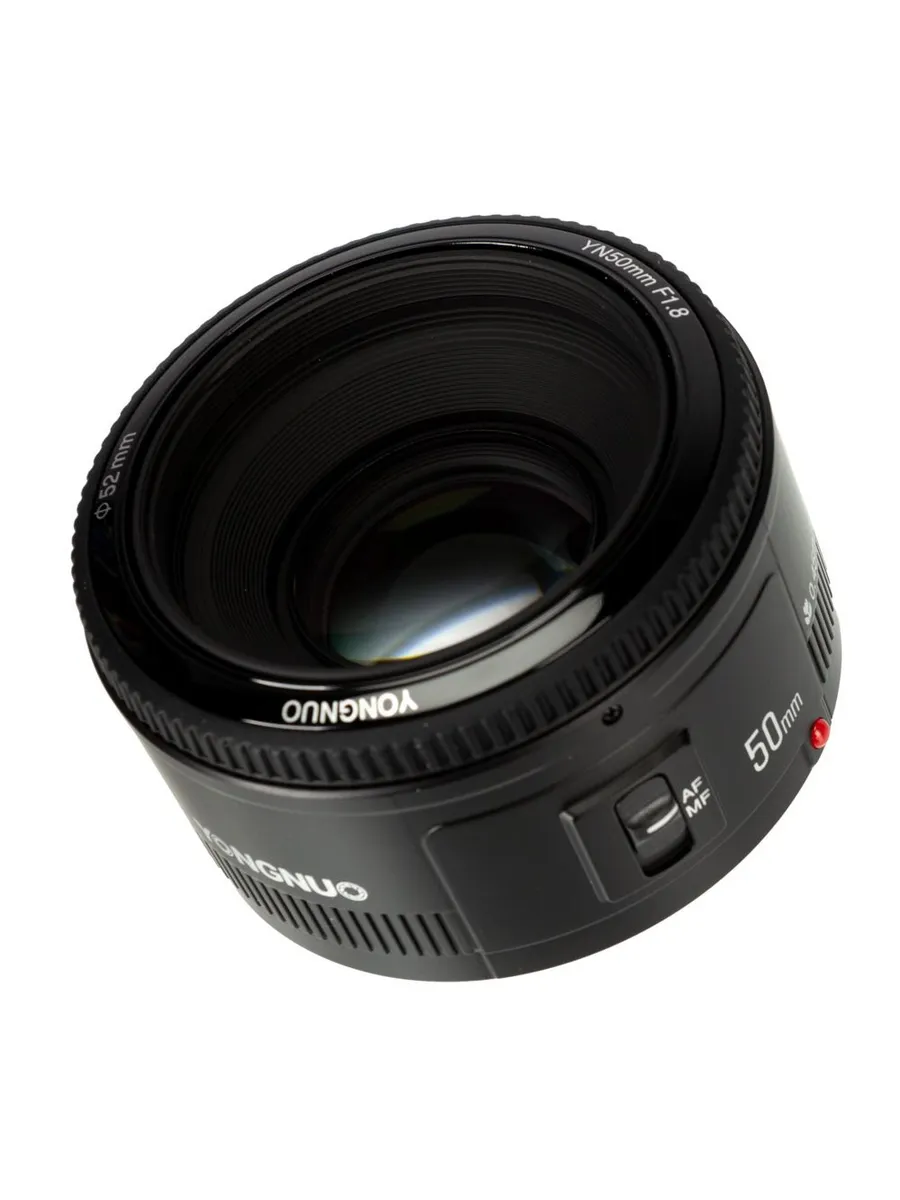 Объектив YN 50 mm f/1.8 для Canon EF