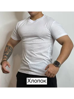 Футболка однотонная Romanduc+ 292066029 купить за 270 ₽ в интернет-магазине Wildberries