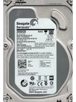 3.5" жесткий диск Seagate (ST3000DM001) 3ТБ Seagate 292074860 купить за 5 241 ₽ в интернет-магазине Wildberries