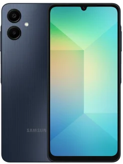 Смартфон SM-A065F Galaxy A06 128Gb 4Gb черный Samsung 292121672 купить за 13 783 ₽ в интернет-магазине Wildberries