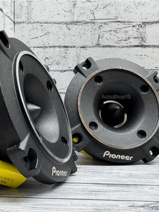Auto$hop13 Рупора автомобильные твитер пищалки Pioneer, черный, фото 2