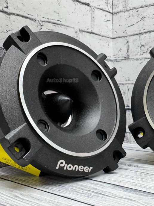 Auto$hop13 Рупора автомобильные твитер пищалки Pioneer, черный, фото 4