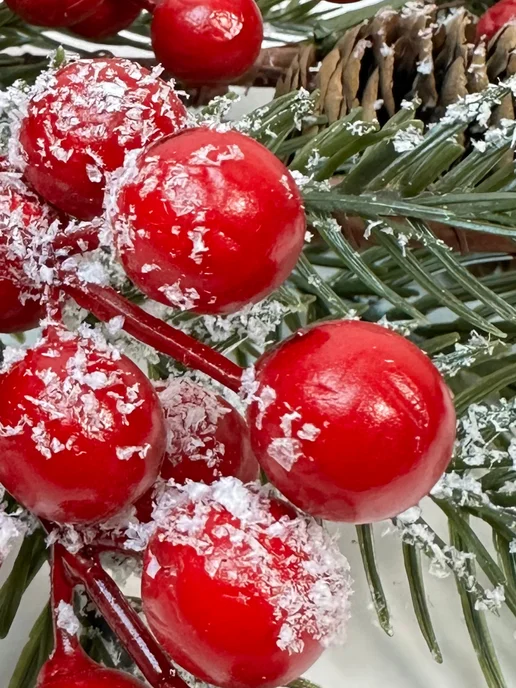Art&Roses новогодний венок для украшений, зеленый, фото 5