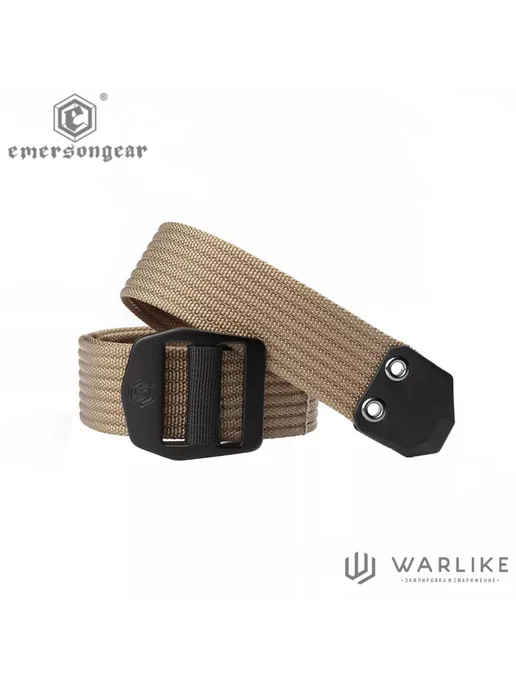 EmersonGear Ремень тактический Rock Python, чёрный M, зеленый