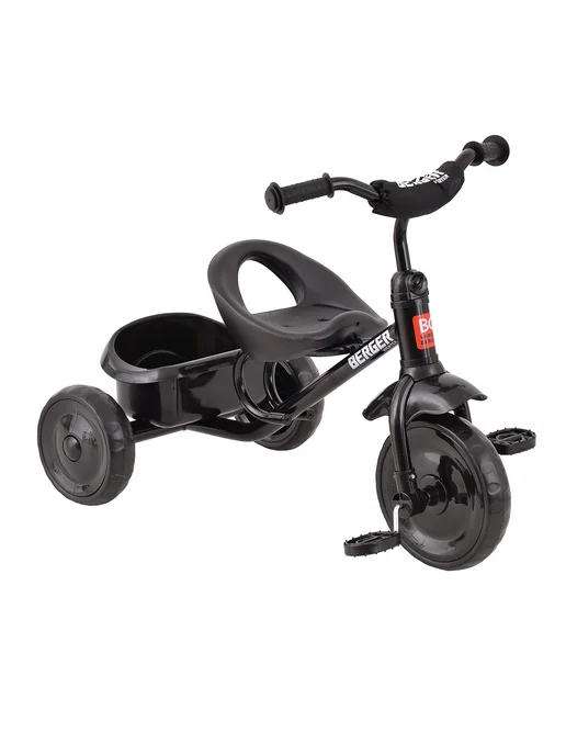 Велосипед детский без ручки TRIKE WERTER BERGER трехколесный черный, черный, фото 3