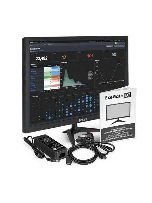EXEGATE Монитор 27" EB2700A, вариант, фото 6