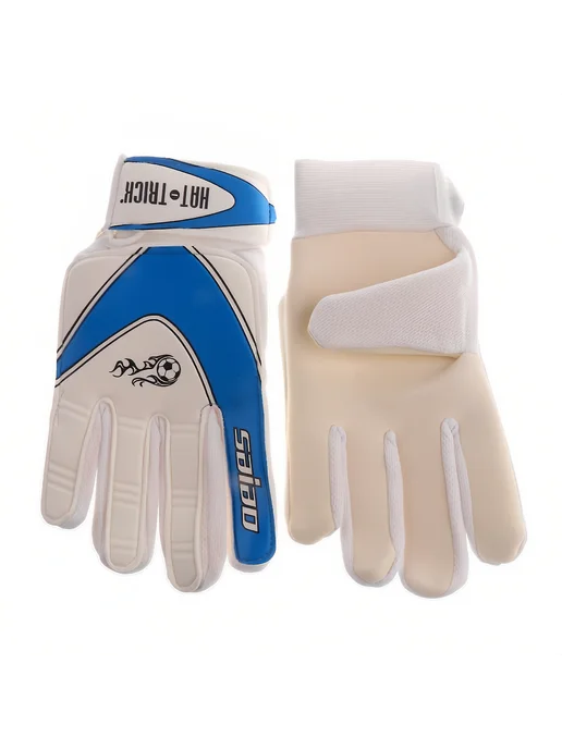 футбольные вратарские перчатки pro football finger saver, вариант, фото 4