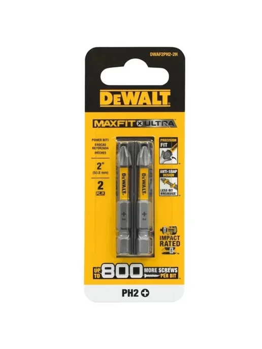 deWalt Биты DWAF2PH2-2H, ударные, серый, фото 2