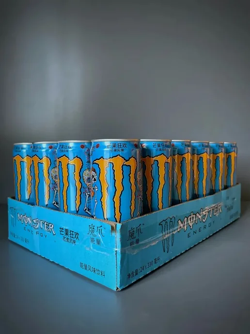 Monster Energy Энергетик Juiced Mango Loco, 24 шт. х 0.33, 24 шт, фото 2