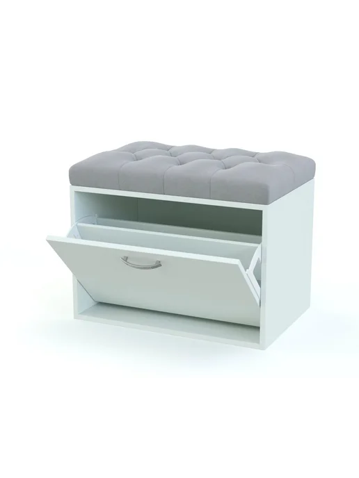 BestMebel Тумба для обуви Сантана BMS, 85х40х45 см, 40x45 см, фото 2