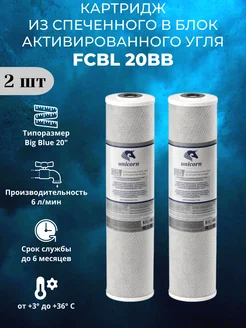 Картридж угольный FCBL 20BB 2 штуки Unicorn 292743535 купить за 1 947 ₽ в интернет-магазине Wildberries