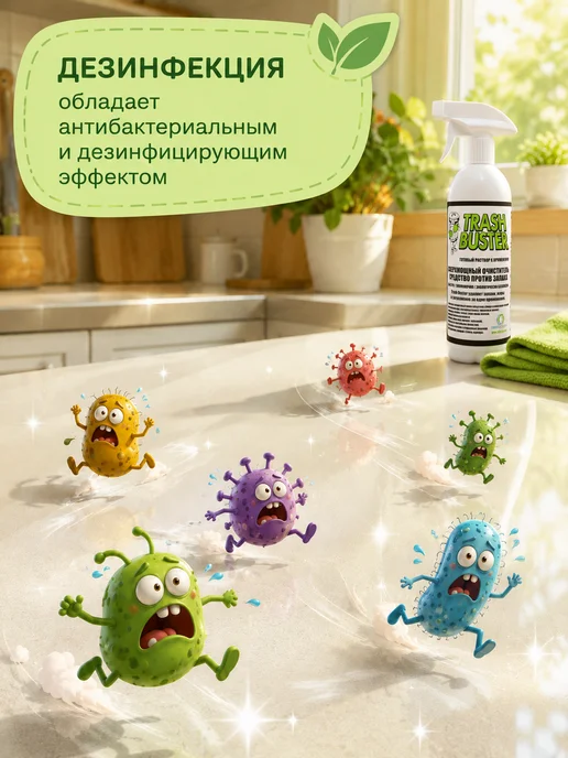 Innochem Эко Нейтрализатор запаха универсальный 0,5л, 0,5 л, фото 7