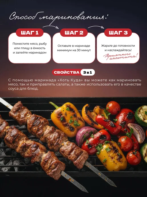 Хоть куда Маринад для мяса “Фирменный от шефповара”, 150гр, 150 г, фото 3