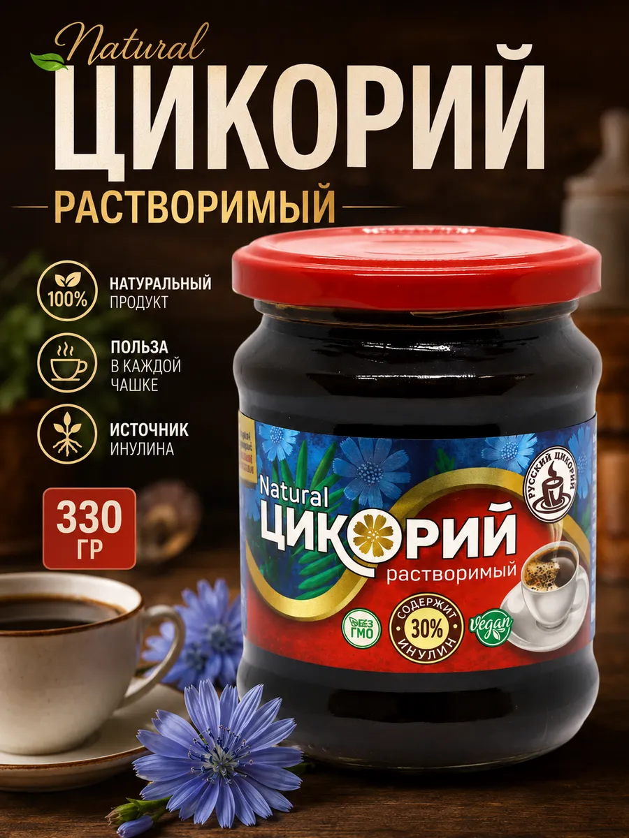 Цикорий Жидкий растворимый 330 гр
