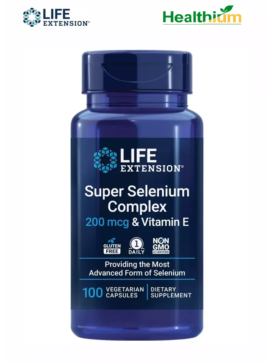 Super Selenium Complex 200мкг витамины E 100 Селен комплекс