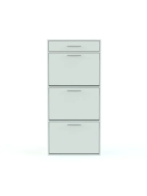 BestMebel Тумба для обуви Вайт 8 BMS, 95х30х130 см, 30x130 см, фото 3